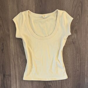 Zara Butter Yellow Top